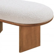 French Boucle Serena Bench