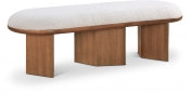 French Boucle Serena Bench