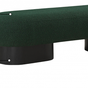 French Boucle Serena Bench